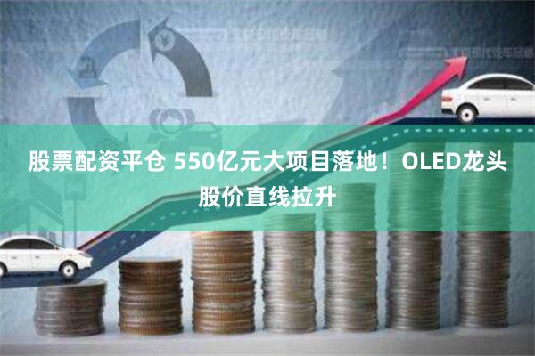 股票配资平仓 550亿元大项目落地！OLED龙头股价直线拉升