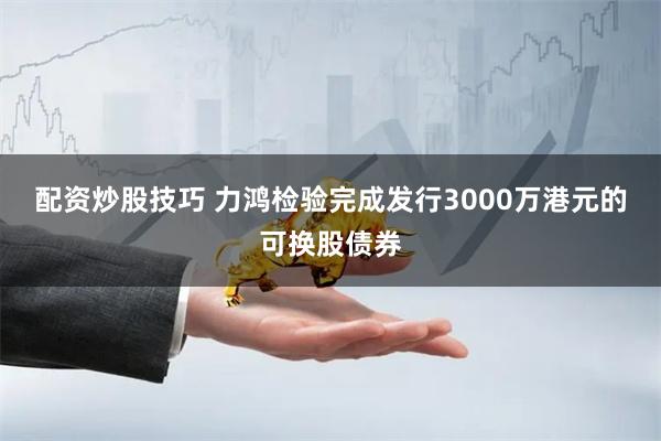 配资炒股技巧 力鸿检验完成发行3000万港元的可换股债券